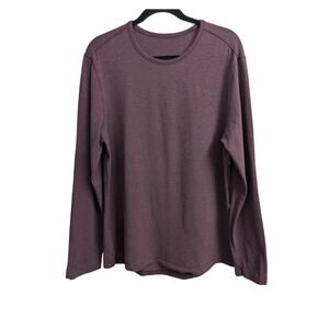 Lululemon 5 Year Basic Long Sleeve Heathered Plum